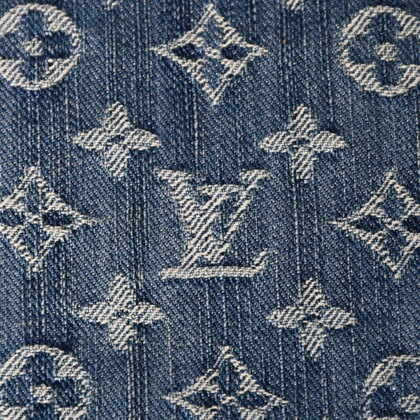 LOUIS VUITTON ルイヴィトン モノグラムデニム バギーPM ショルダーバッグ ワンショルダー M95049 インディゴブルー 美品 中古 4a001244