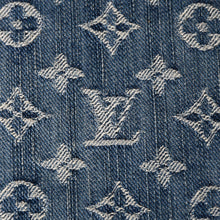 画像をギャラリービューアに読み込む, LOUIS VUITTON ルイヴィトン モノグラムデニム バギーPM ショルダーバッグ ワンショルダー M95049 インディゴブルー 美品 中古 4a001244