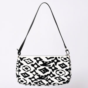 LOUIS VUITTON Pochette Accessory Pouch M45565 Monogram Taffetage Good Condition Used 4a001332