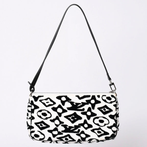 LOUIS VUITTON Pochette Accessory Pouch M45565 Monogram Taffetage Good Condition Used 4a001332