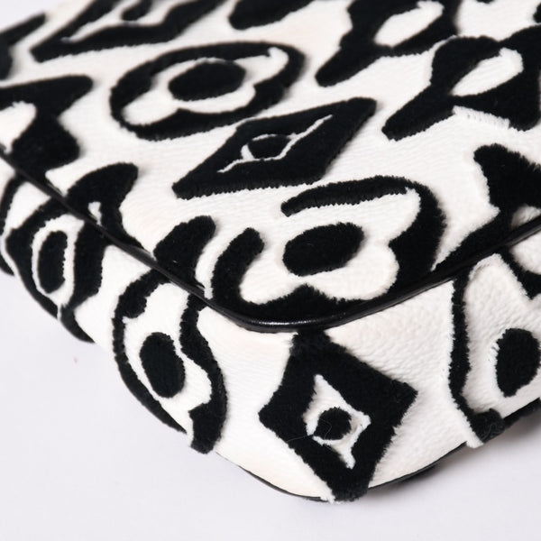 LOUIS VUITTON Pochette Accessory Pouch M45565 Monogram Taffetage Good Condition Used 4a001332