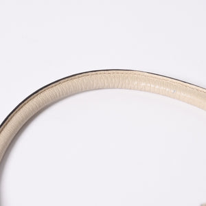GUCCI グッチ アビー ワンショルダーバッグ GGキャンバス 130738 214397 ベージュ アイボリー ゴールド金具 美品 中古4a001185