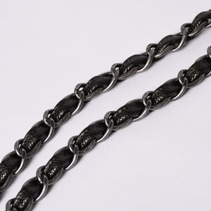 新品未使用 CHANEL シャネル デカマトラッセ30 Wフラップ Wチェーンショルダーバッグ A58600 24番台 ココマーク キャビアスキン 中古 4a001274