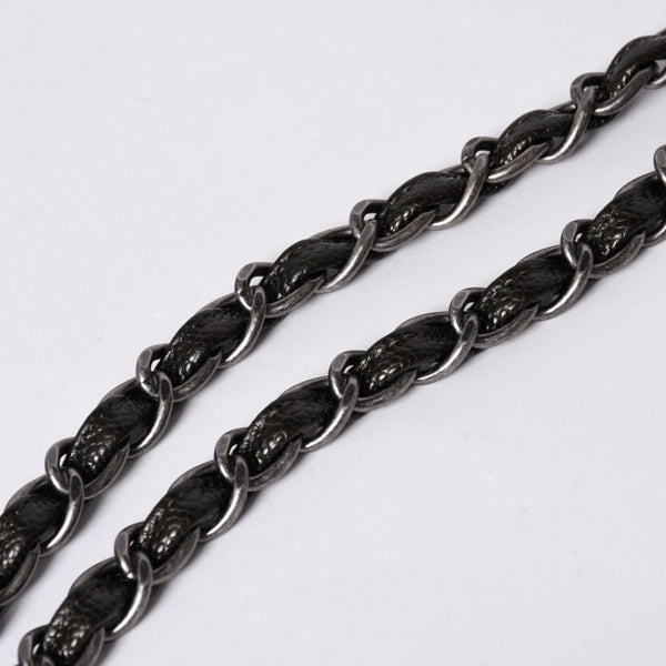 新品未使用 CHANEL シャネル デカマトラッセ30 Wフラップ Wチェーンショルダーバッグ A58600 24番台 ココマーク キャビアスキン 中古 4a001274