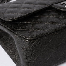 画像をギャラリービューアに読み込む, 新品未使用 CHANEL シャネル デカマトラッセ30 Wフラップ Wチェーンショルダーバッグ A58600 24番台 ココマーク キャビアスキン 中古 4a001274