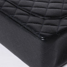 画像をギャラリービューアに読み込む, CHANEL シャネル デカマトラッセ30 Sフラップ Wチェーンショルダーバッグ A11869 6番台 ココマーク キャビアスキン 美品 中古 4a001188