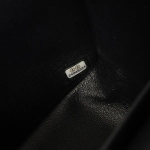 新品未使用 CHANEL シャネル デカマトラッセ30 Wフラップ Wチェーンショルダーバッグ A58600 24番台 ココマーク キャビアスキン 中古 4a001274