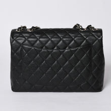 画像をギャラリービューアに読み込む, 極美品 CHANEL シャネル デカマトラッセ30 Sフラップ Wチェーンショルダーバッグ 6番台 ココマーク キャビアスキン シルバー金具 中古 4a001273