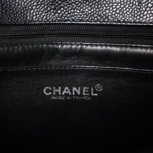 画像をギャラリービューアに読み込む, 極美品 CHANEL シャネル デカマトラッセ30 Sフラップ Wチェーンショルダーバッグ 6番台 ココマーク キャビアスキン シルバー金具 中古 4a001273