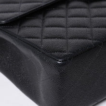 画像をギャラリービューアに読み込む, CHANEL シャネル デカマトラッセ30 Sフラップ Wチェーンショルダーバッグ A11869 6番台 ココマーク キャビアスキン 美品 中古 4a001188