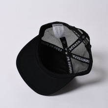 画像をギャラリービューアに読み込む, 新品未使用品 CHROME HEARTS クロムハーツ St. Barths セントバース Exclusive Cemetery Cross メッシュキャップ RN＃ 97729 ブラック オレンジ 中古 4a001198