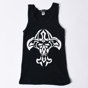 A&G エーアンドジー PEACE LOVE ピースラブ グラフィック プリントタンクトップ Black ブラック 美品 中古 4a001008