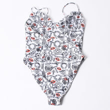 画像をギャラリービューアに読み込む, 極美品 CHROME HEARTS x MATTY BOY クロムハーツ マッティボーイ 総柄 スイムウェア 水着 中古 4a001005