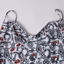 画像をギャラリービューアに読み込む, 極美品 CHROME HEARTS x MATTY BOY クロムハーツ マッティボーイ 総柄 スイムウェア 水着 中古 4a001005