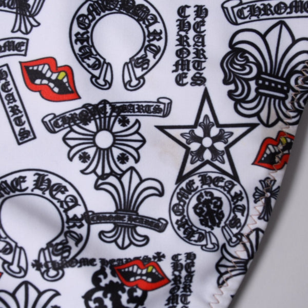 極美品 CHROME HEARTS x MATTY BOY クロムハーツ マッティボーイ 総柄 スイムウェア 水着 中古 4a001005