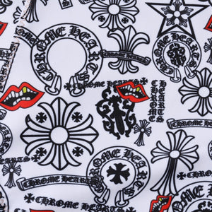 極美品 CHROME HEARTS x MATTY BOY クロムハーツ マッティボーイ 総柄 スイムウェア 水着 中古 4a001005