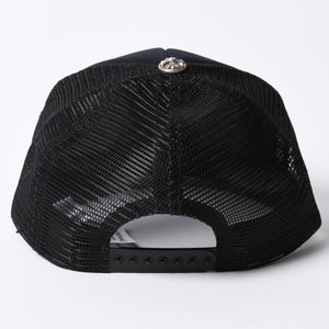 New and unused item CHROME HEARTS Mesh Cap RN# 97729 Black Used 4a001197