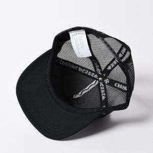 New and unused item CHROME HEARTS Mesh Cap RN# 97729 Black Used 4a001197