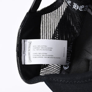 New and unused item CHROME HEARTS Mesh Cap RN# 97729 Black Used 4a001197