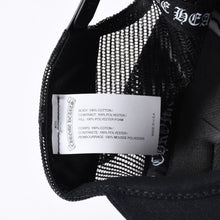 画像をギャラリービューアに読み込む, 新品未使用品 CHROME HEARTS クロムハーツ Mesh Cap メッシュキャップ RN# 97729 ブラック 中古 4a001197