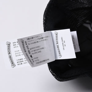 New and unused item CHROME HEARTS Mesh Cap RN# 97729 Black Used 4a001197