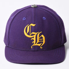 CHROME HEARTS クロムハーツ CH BASEBALL CAP CH ベースボールキャップ サイズ7 1/2 59.6cm クロスボール シルバー925 良品 中古 4a001287