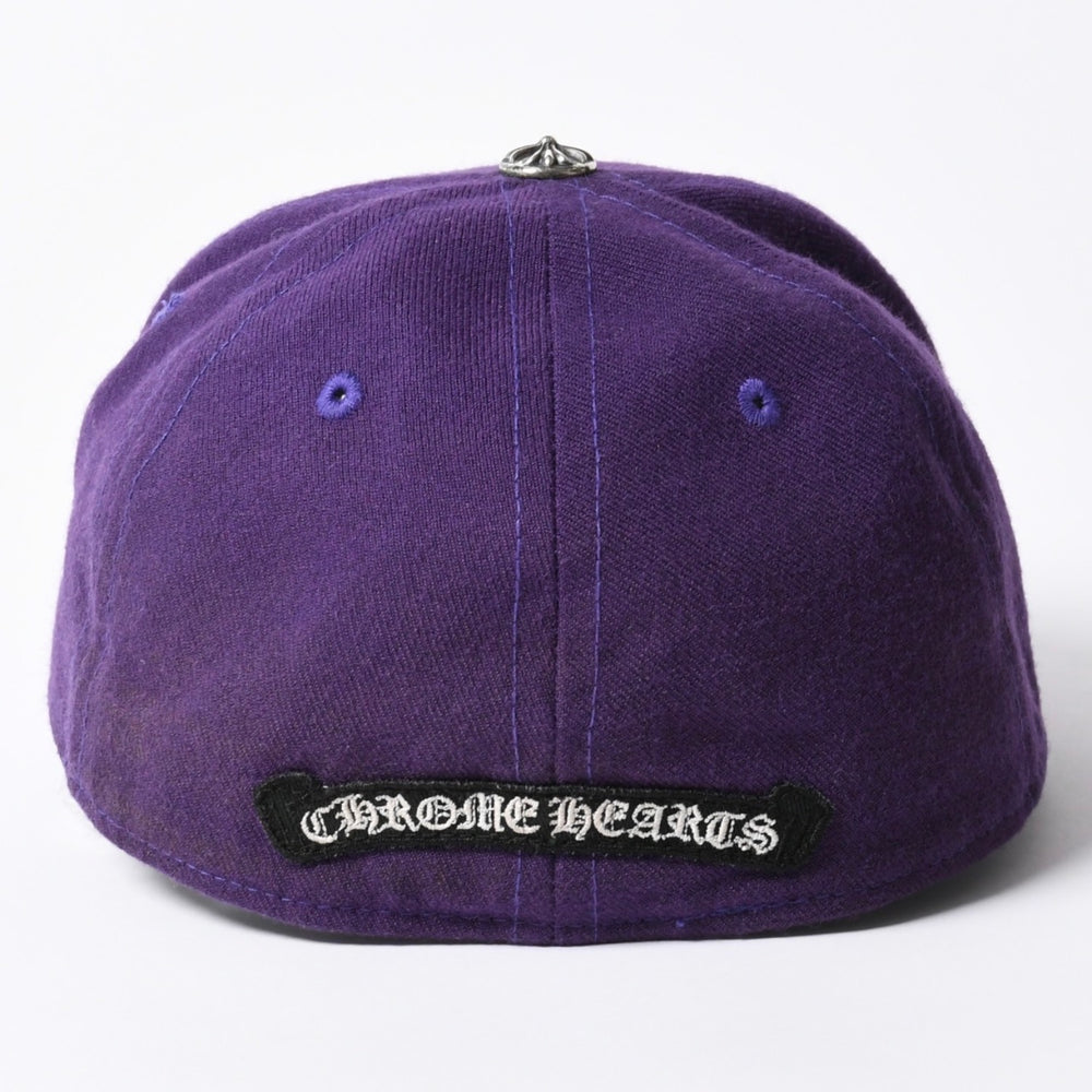 CHROME HEARTS クロムハーツ CH BASEBALL CAP CH ベースボールキャップ サイズ7 1/2 59.6cm クロスボール シルバー925 良品 中古 4a001287