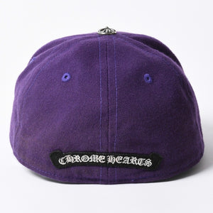 CHROME HEARTS クロムハーツ CH BASEBALL CAP CH ベースボールキャップ サイズ7 1/2 59.6cm クロスボール シルバー925 良品 中古 4a001287