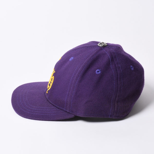 CHROME HEARTS クロムハーツ CH BASEBALL CAP CH ベースボールキャップ サイズ7 1/2 59.6cm クロスボール シルバー925 良品 中古 4a001287