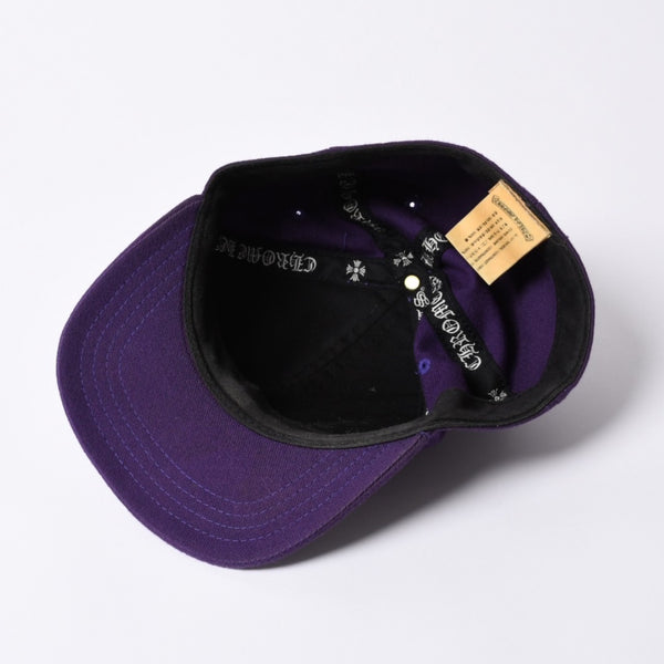 CHROME HEARTS クロムハーツ CH BASEBALL CAP CH ベースボールキャップ サイズ7 1/2 59.6cm クロスボール シルバー925 良品 中古 4a001287