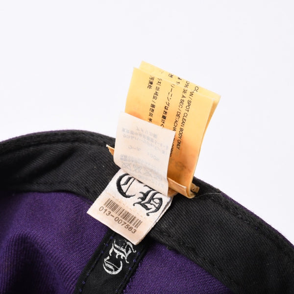 CHROME HEARTS クロムハーツ CH BASEBALL CAP CH ベースボールキャップ サイズ7 1/2 59.6cm クロスボール シルバー925 良品 中古 4a001287