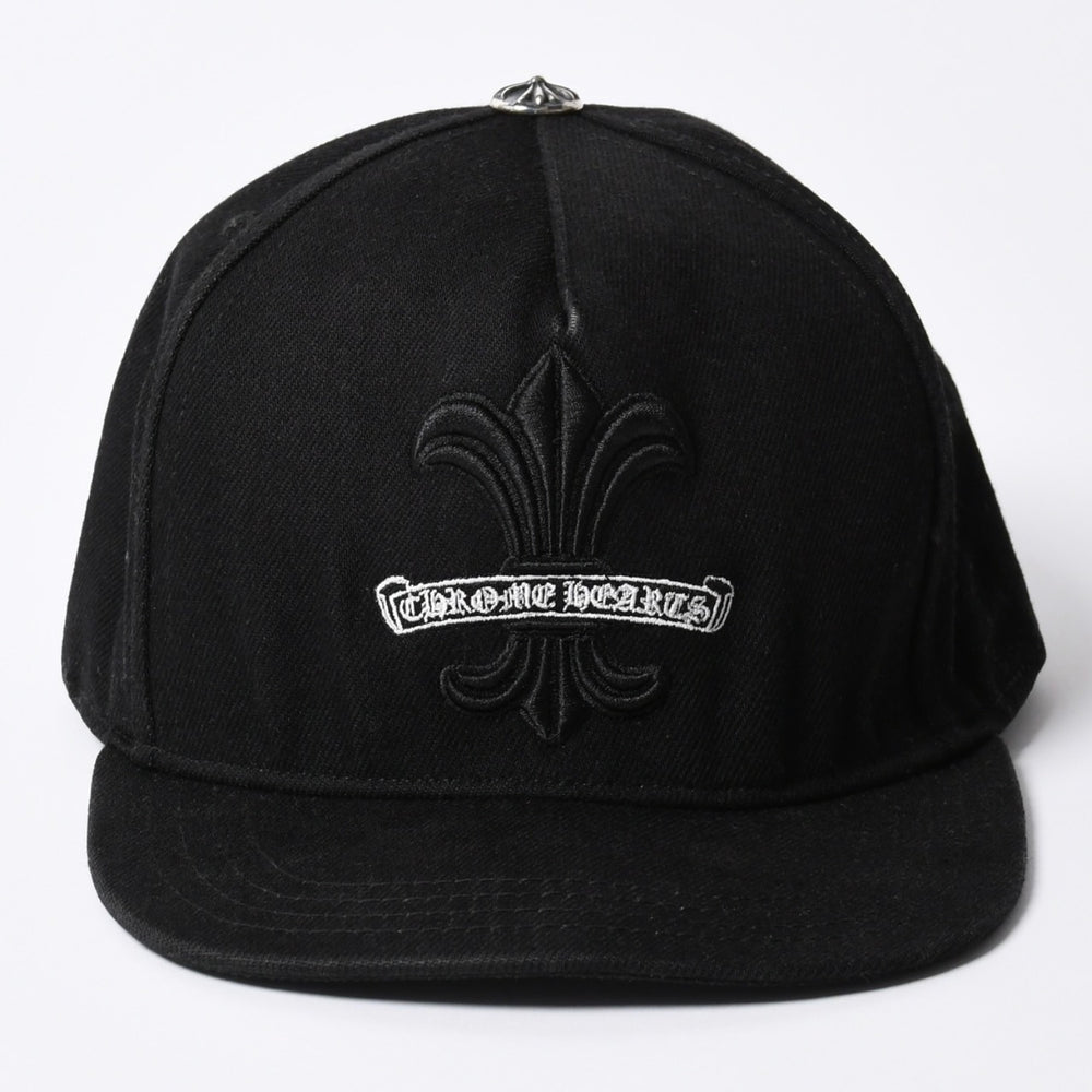 CHROME HEARTS クロムハーツ 5PANEL TRUCKER CAP 5パネル トラッカーキャップ ONE SIZE 53-60cm BSフレア ブラック 良品 中古 4a001286