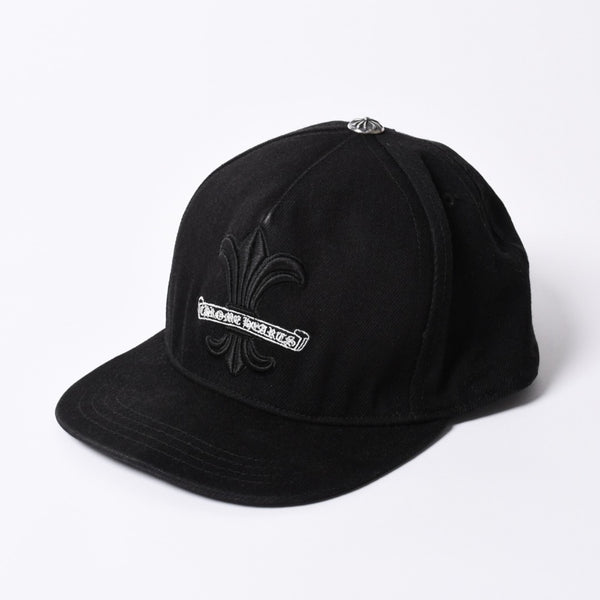 CHROME HEARTS 5PANEL TRUCKER CAP ONE SIZE 53-60cm BS Flare Black Good Used 4a001286