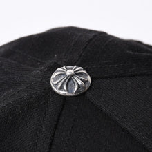 画像をギャラリービューアに読み込む, CHROME HEARTS クロムハーツ 5PANEL TRUCKER CAP 5パネル トラッカーキャップ ONE SIZE 53-60cm BSフレア ブラック 良品 中古 4a001286