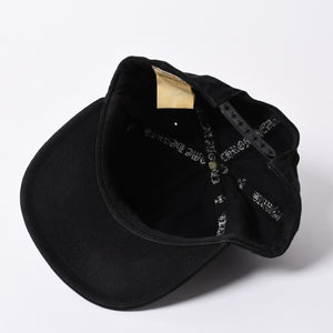 CHROME HEARTS 5PANEL TRUCKER CAP ONE SIZE 53-60cm BS Flare Black Good Used 4a001286
