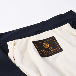 Loro Piana Jacket Nylon Made in Italy Navy Size L Good Condition Used 4a000687