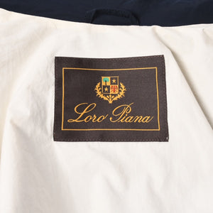 Loro Piana Jacket Nylon Made in Italy Navy Size L Good Condition Used 4a000687