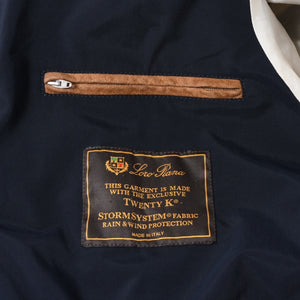 Loro Piana Jacket Nylon Made in Italy Navy Size L Good Condition Used 4a000687