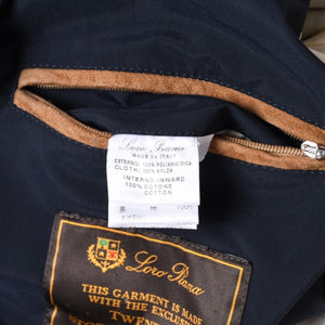 Loro Piana Jacket Nylon Made in Italy Navy Size L Good Condition Used 4a000687