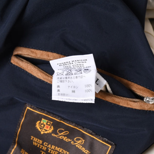 Loro Piana Jacket Nylon Made in Italy Navy Size L Good Condition Used 4a000687