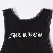 画像をギャラリービューアに読み込む, CHROME HEARTS クロムハーツ タンクトップ ブラックカラー ホワイトロゴ USA製 アメリカ製 サイズS 美品 中古 4a001007