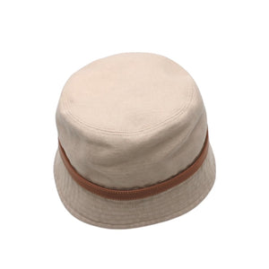 SAINT LAURENT Cassandra Bucket Hat Beige Light Brown BEIGE AND LIGHT BROWN Good Condition Used 4a000795