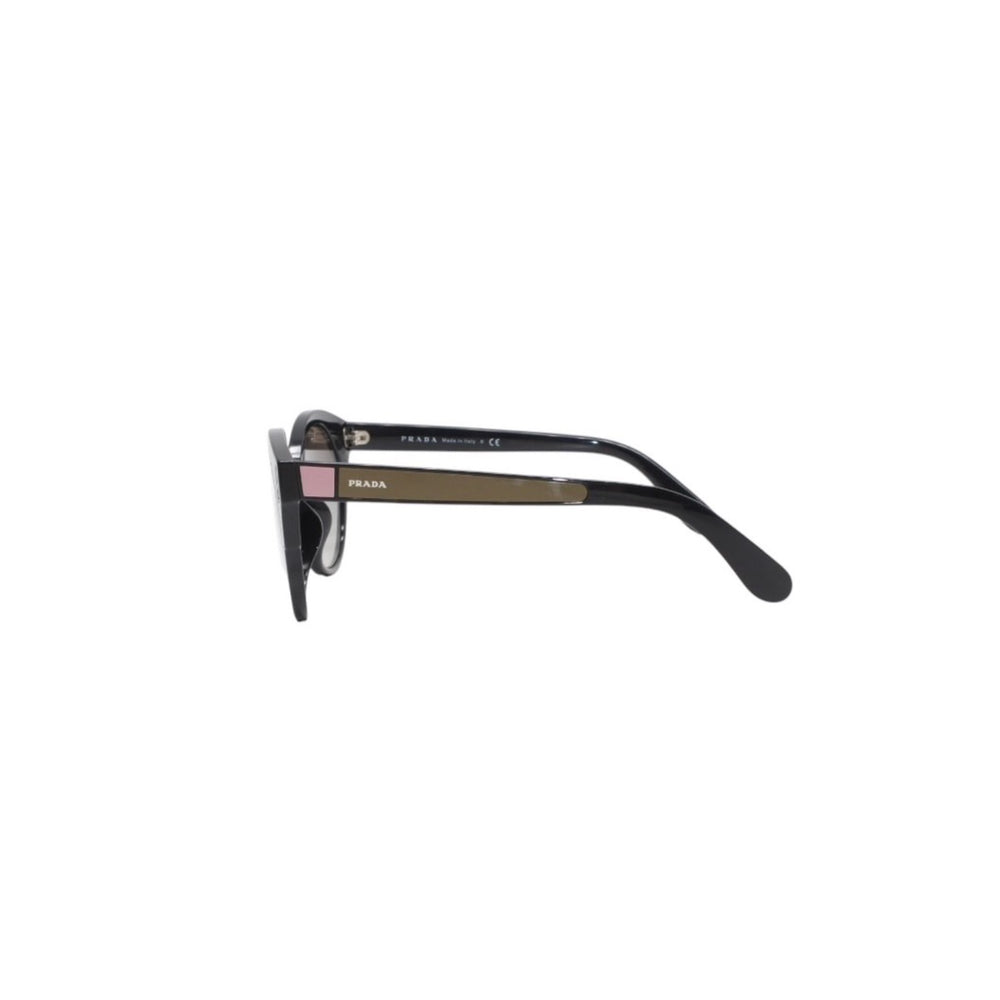 PRADA Sunglasses 53◻22 SPR 03U-F Eyewear Eyewear Black Green Excellent Condition Used 4a001352