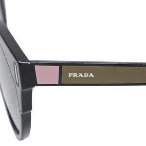 PRADA プラダ Sunglasses サングラス 53◻︎22 SPR 03U-F Eyewear アイウェア ブラック グリーン 美品 中古 4a001352