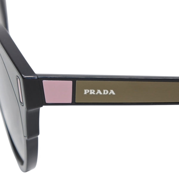 PRADA プラダ Sunglasses サングラス 53◻︎22 SPR 03U-F Eyewear アイウェア ブラック グリーン 美品 中古 4a001352