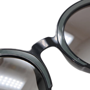 PRADA プラダ Sunglasses サングラス 53◻︎22 SPR 03U-F Eyewear アイウェア ブラック グリーン 美品 中古 4a001352