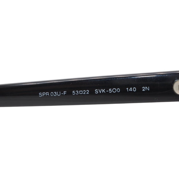 PRADA プラダ Sunglasses サングラス 53◻︎22 SPR 03U-F Eyewear アイウェア ブラック グリーン 美品 中古 4a001352