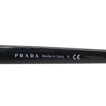 画像をギャラリービューアに読み込む, PRADA プラダ Sunglasses サングラス 53◻︎22 SPR 03U-F Eyewear アイウェア ブラック グリーン 美品 中古 4a001352