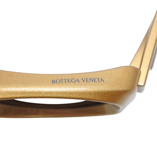 Very Good Condition BOTTEGA VENETA Bottega Veneta Oval Lens Sunglasses BV1210S Gold Used 4a001348
