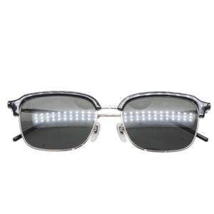 GUCCI グッチ Sunglasses サングラス アイウェア シルバーテンプル 56◻︎18-150 ブラック 美品 中古 4a001351